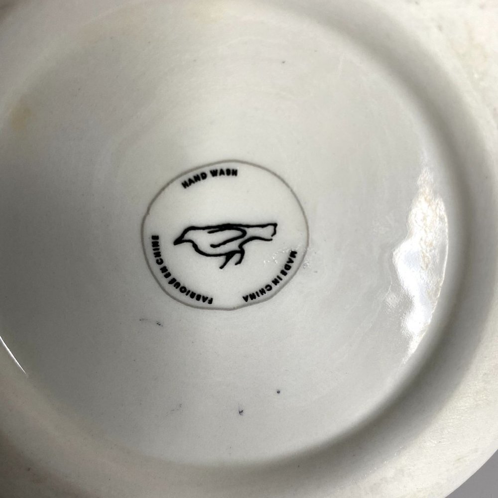 Anthropologie C Monogram Gold Coffee Cup - Picture 7 of 8